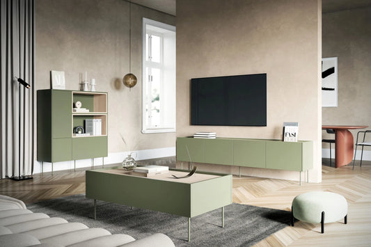 Komoda Desin wysoka 120 oliwka dąb