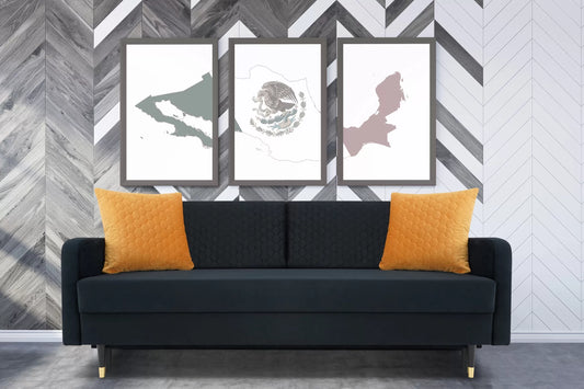 Sofa Raven czarna rozkładana