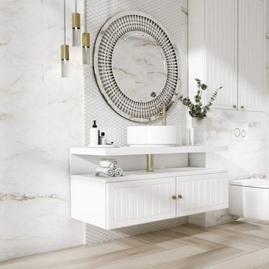 Lustro Rocco okrągłe glamour