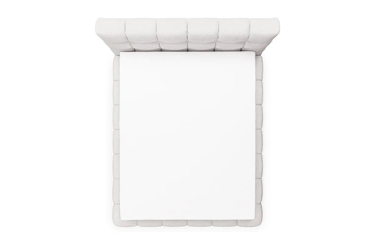 Łóżko Magnelio 160 tapicerowane boucle