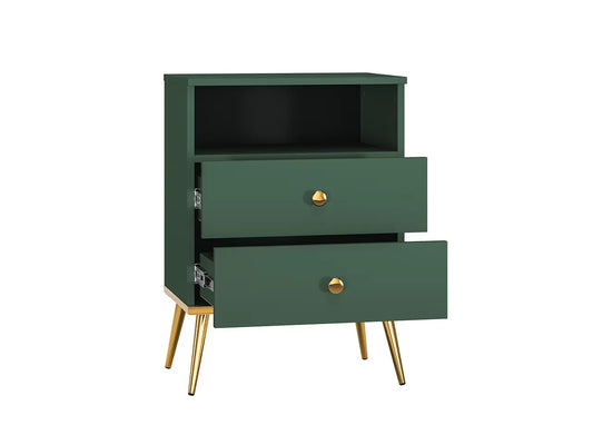 Szafka nocna Forest wysoka zielona