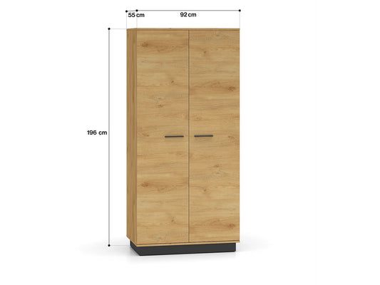 Szafa Modesto dwudrzwiowa dąb