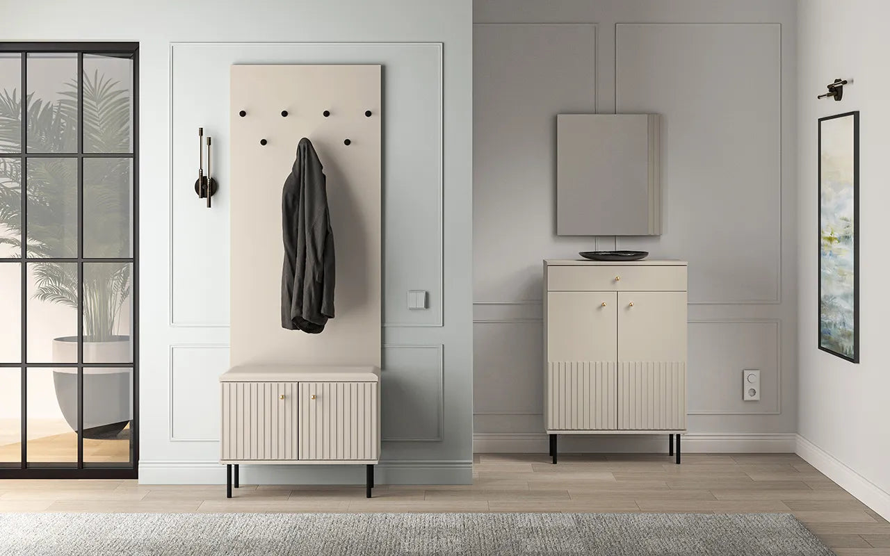 Wieszak Sophie panel ścienny cashmere szeroki