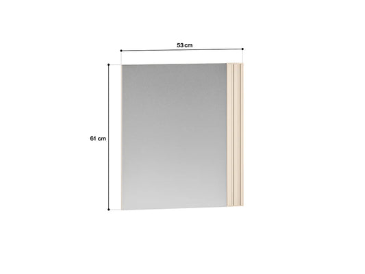 Lustro Sophie dekor ryfla cashmere