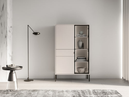 Witryna BARNEE z oświetleniem 01-002 Kaszmir