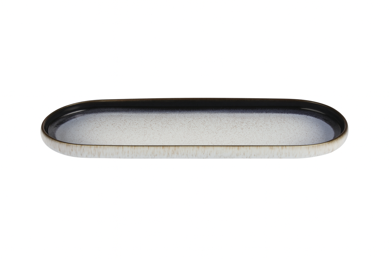LUNA LINE talerz 40 cm owalny duży do serwowania LUNA LINE plate 40 cm 077659 serving plate oval