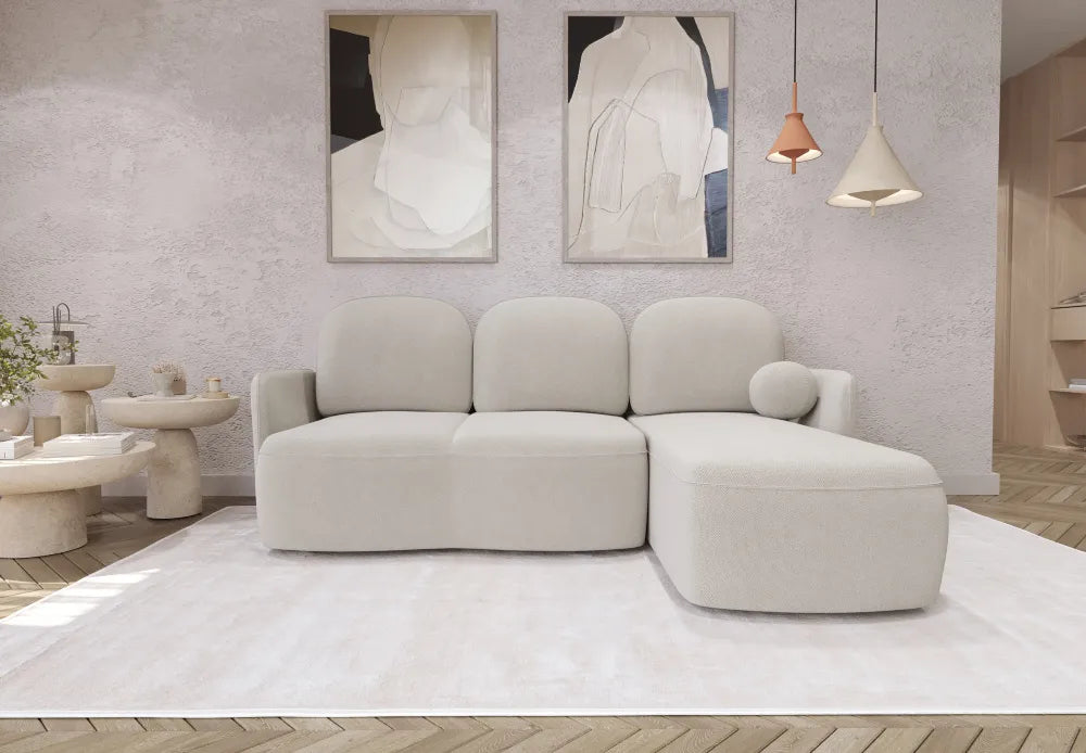 Narożnik Riko uniwersalny rozkładany beż