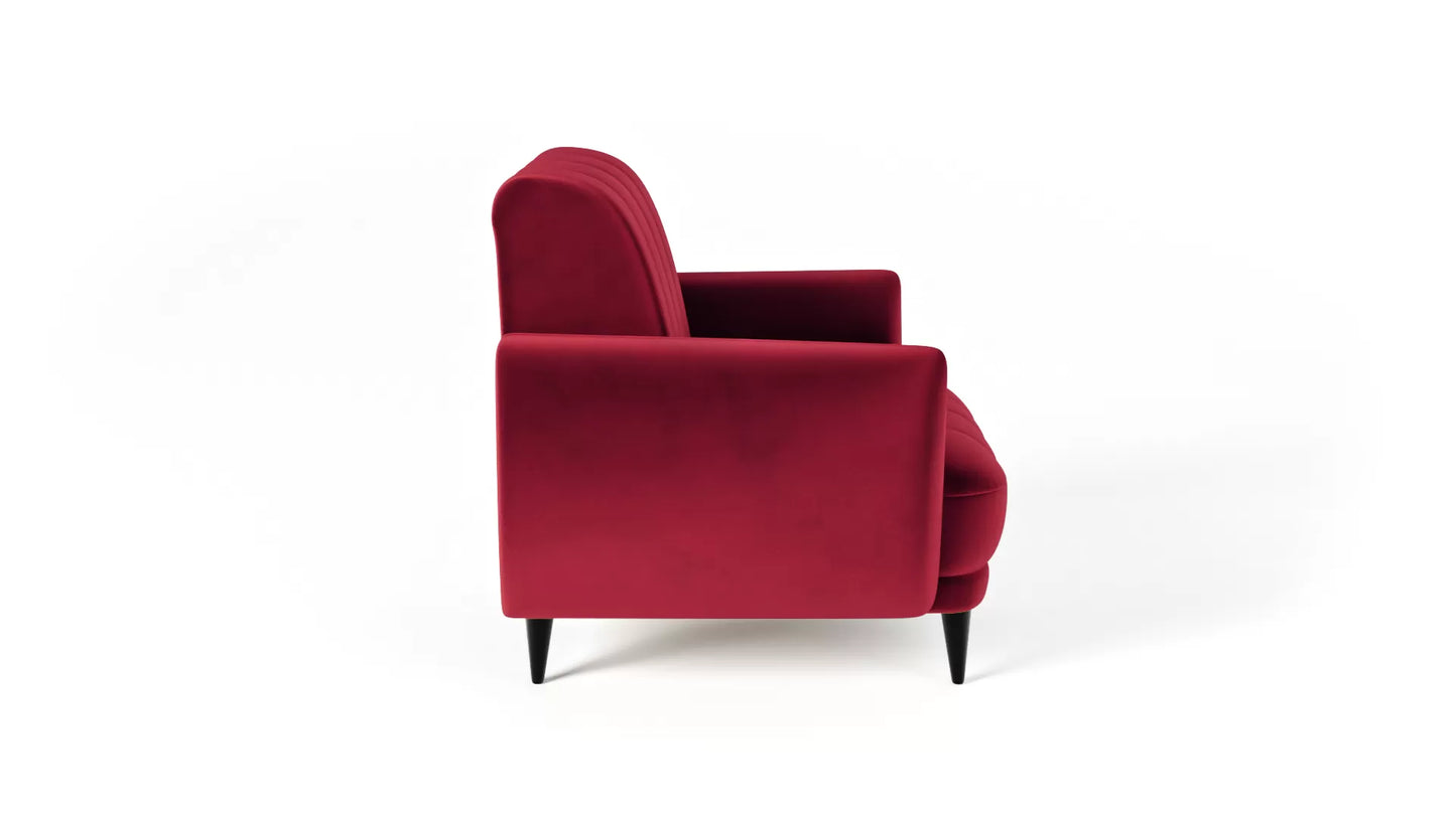 Fotel Roy czerwony