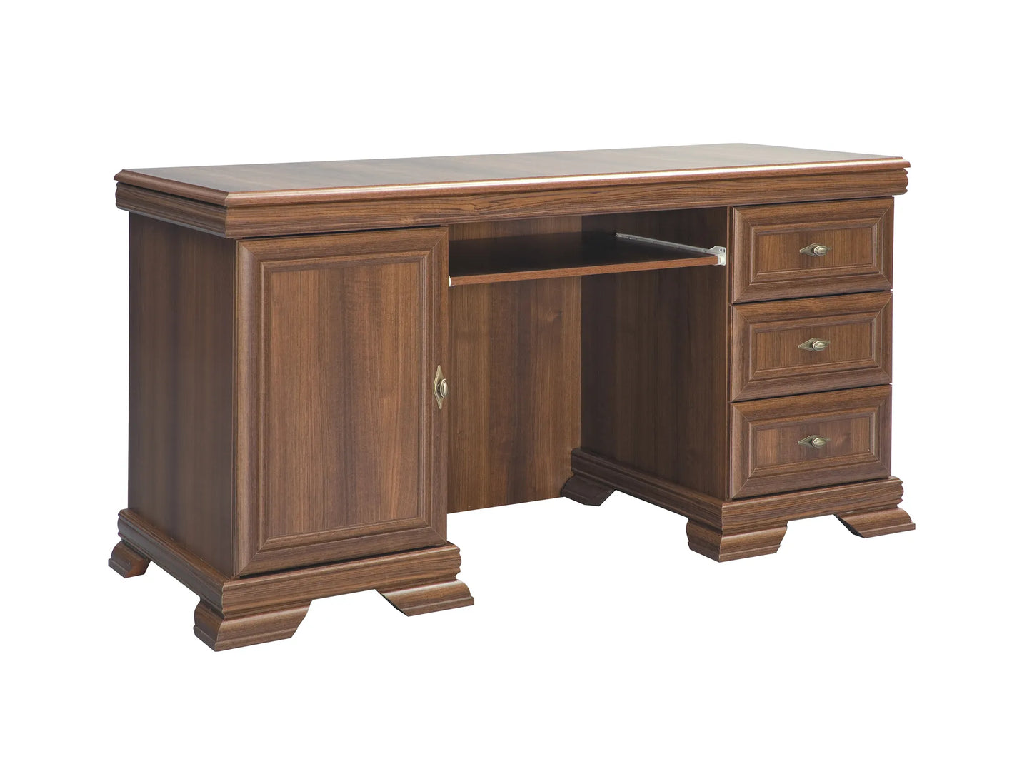 Biurko Kora klasyczne szuflady stylizowane