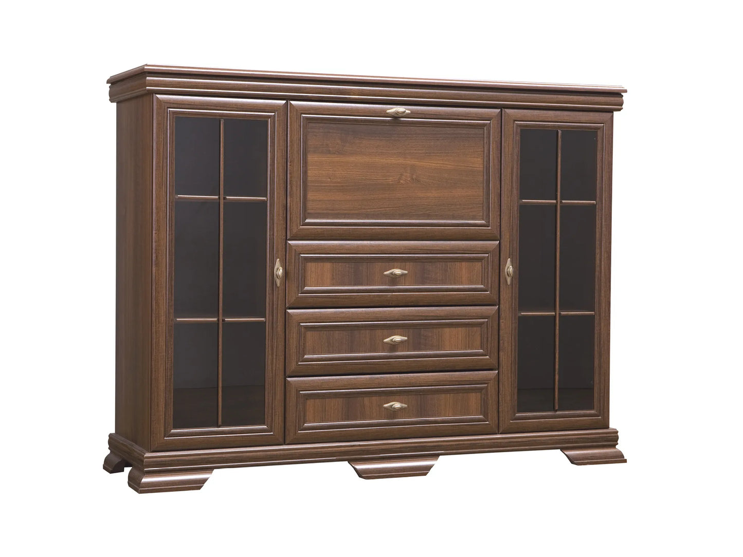 Komoda Kora oszklona klasyczna elegancka duża