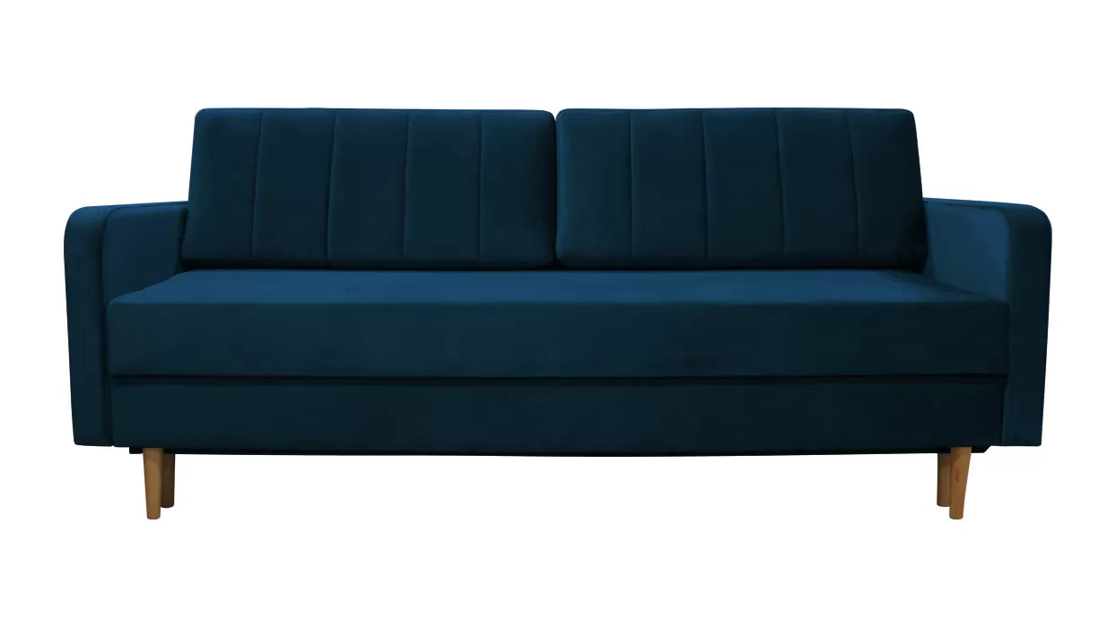 Sofa Spark granatowa rozkładana