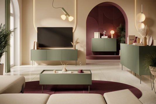 Stolik kawowy Desin 120 oliwka dąb