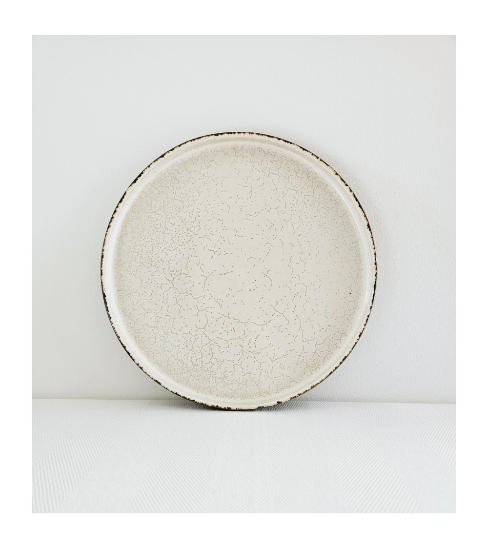 Talerz obiadowy z rantem Arondi Dolomit 25 cm