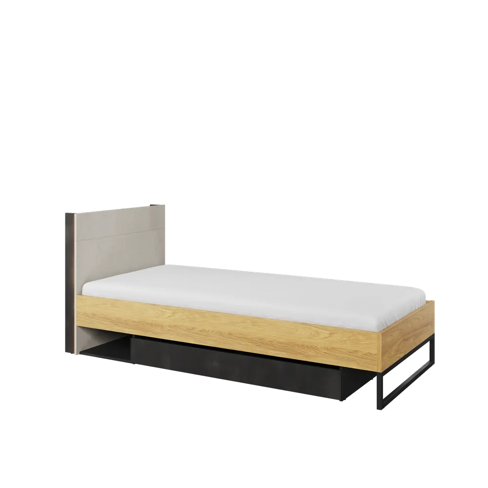 Łóżko Teen Flex 90 stelaż szuflada na pościel