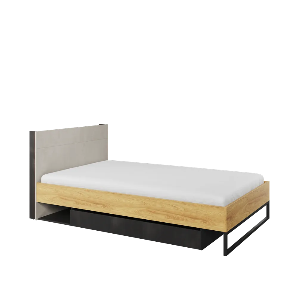 Łóżko Teen Flex 120 stelaż szuflada na pościel