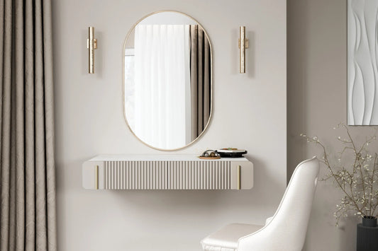 Toaletka Malmi cashmere crema bianca wisząca