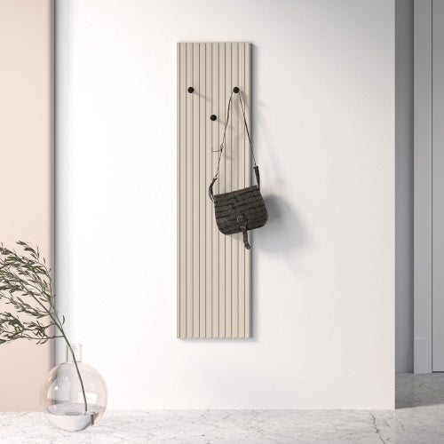 Wieszak Sophie panel ścienny ryflowany kaszmir