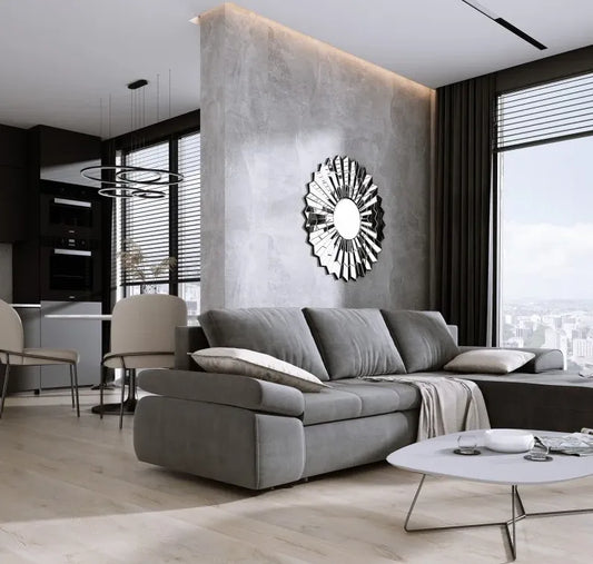 Lustro Asti nowoczesne glamour