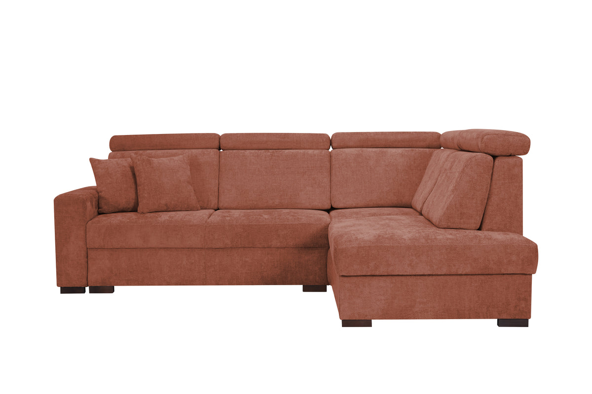 Narożnik Claret rozkładany miedziany Kiara 859 2BL