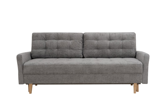 Sofa Daisy rozkładana szara Milky 60