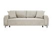 Sofa Arosa – miękka, sztruksowa, kremowa