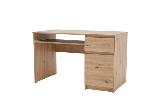 Biurko Easy dąb artisan szuflady 120