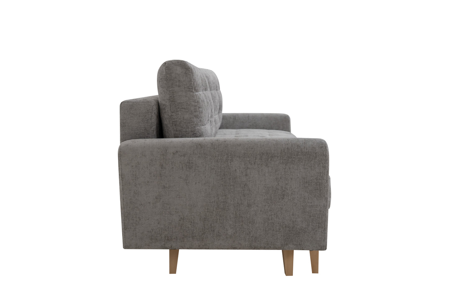 Sofa Daisy rozkładana szara Milky 60