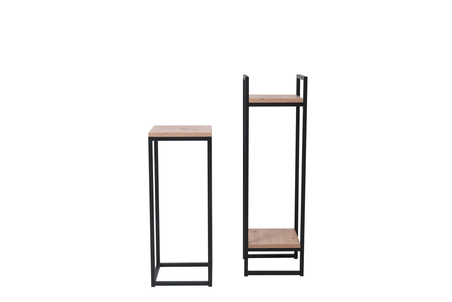 Kwietnik Loft KV2 metalowy wysoki półki