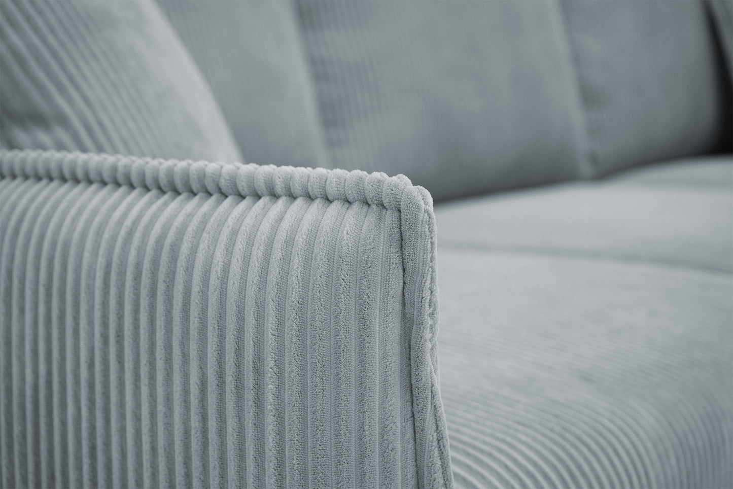 Narożnik Milo uni sztruks miętowy