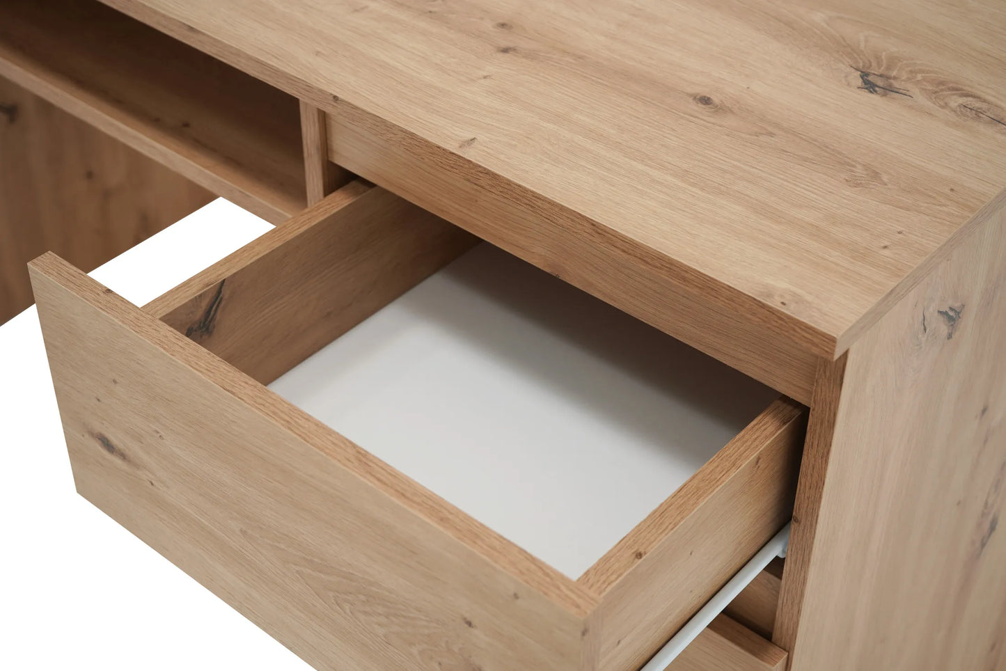 Biurko Easy dąb artisan szuflady 120