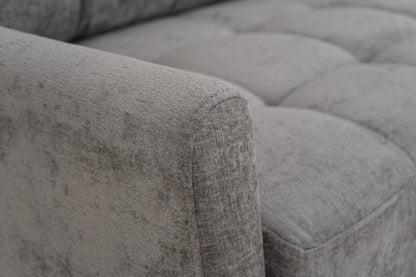 Sofa Daisy rozkładana szara Milky 60