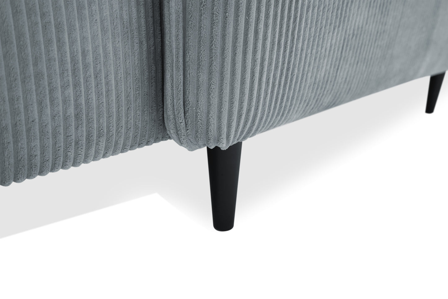 Narożnik Milo uni sztruks miętowy