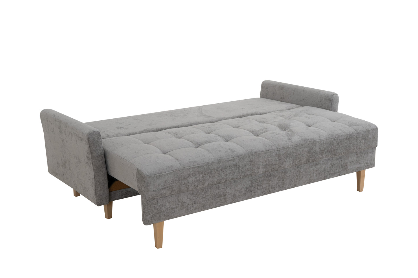 Sofa Daisy rozkładana szara Milky 60