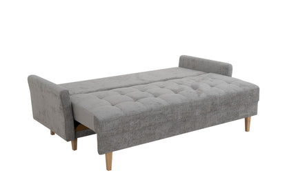 Sofa Daisy rozkładana szara Milky 60