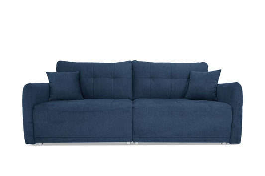 Sofa Vezi granatowa rozkładana