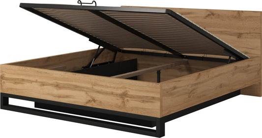 Łóżko 180 z pojemnikiem Halle