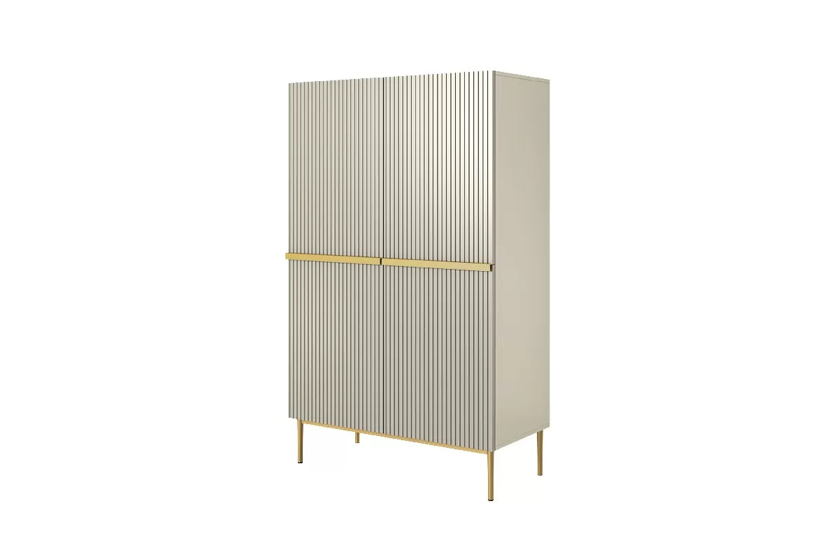 Kredens Nicole ryfla cashmere złote nogi