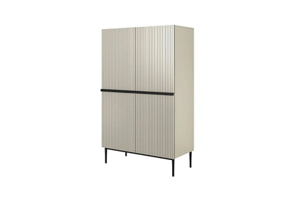 Kredens Nicole ryfla cashmere czarne detale