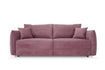 Sofa Rosie rozkładana w kolorze różowym