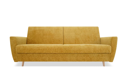 Sofa Flavo musztardowa rozkładana