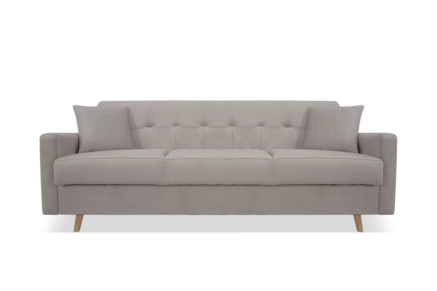 Sofa Polini beżowa rozkładana