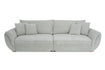 Sofa Fluffy szarości sztruks Poso