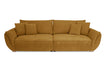 Sofa Fluffy musztardowa sztruks Poso