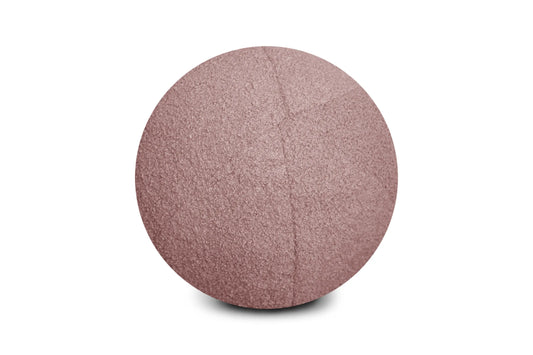 Poduszka Ball piłka boucle miękka różowa