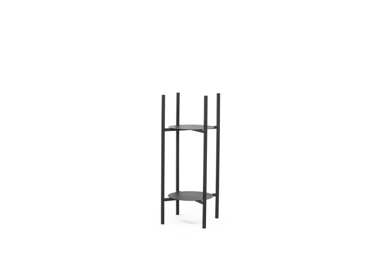 Kwietnik Loft KV3 metalowy czarny nowoczesny