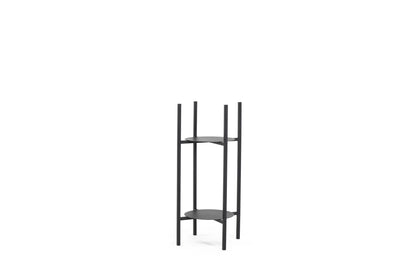Kwietnik Loft KV3 metalowy czarny nowoczesny