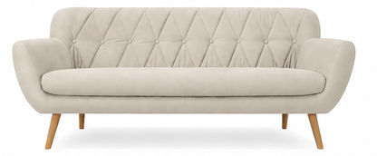 Sofa Sandy kremowa 3os.