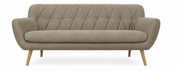 Sofa Sandy beżowa 3os.