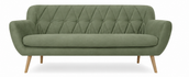 Sofa Sandy zielona 3os.