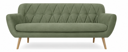 Sofa Sandy zielona 3os.